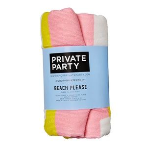 Private Party 'Beach Please' Beach Towel